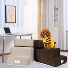 Лестница для домашних питомцев, нескользящая лестница на 3 ступени, съемная кровать для щенков и кошек