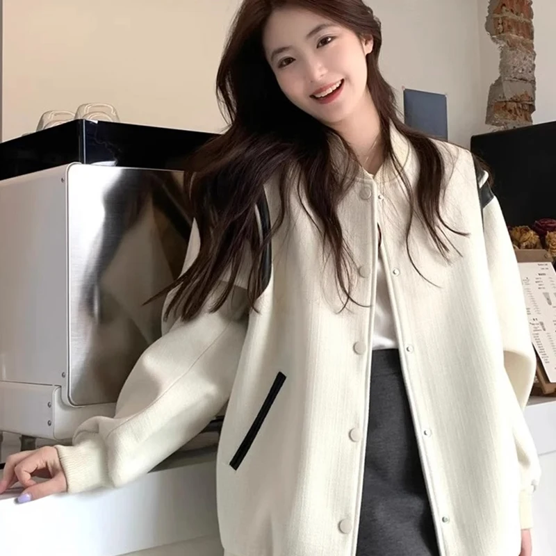 Бейсбольная форма женская американская винтажная повседневная универсальная