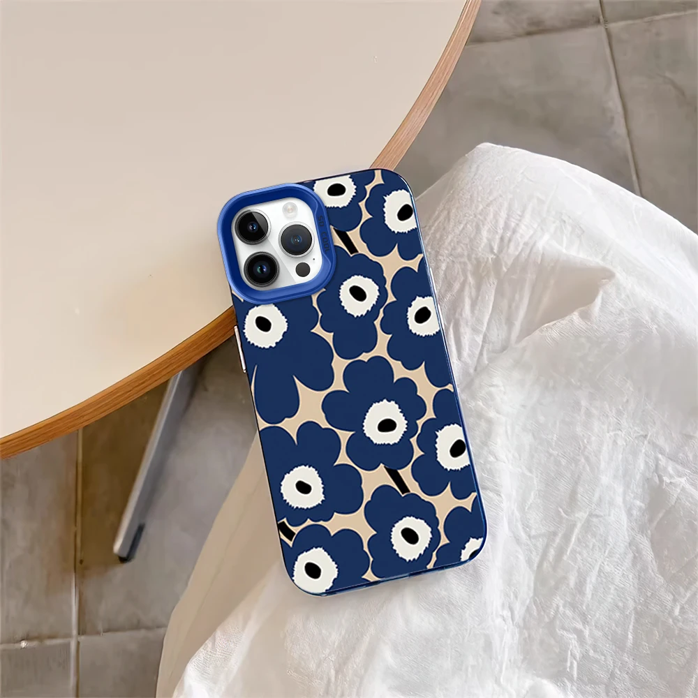 Модный роскошный чехол для телефона M-Marimekkos Samsung Galaxy S25 S24 S23 S22 S21 S20 Note20 FE Ultra Plus 4G 5G с