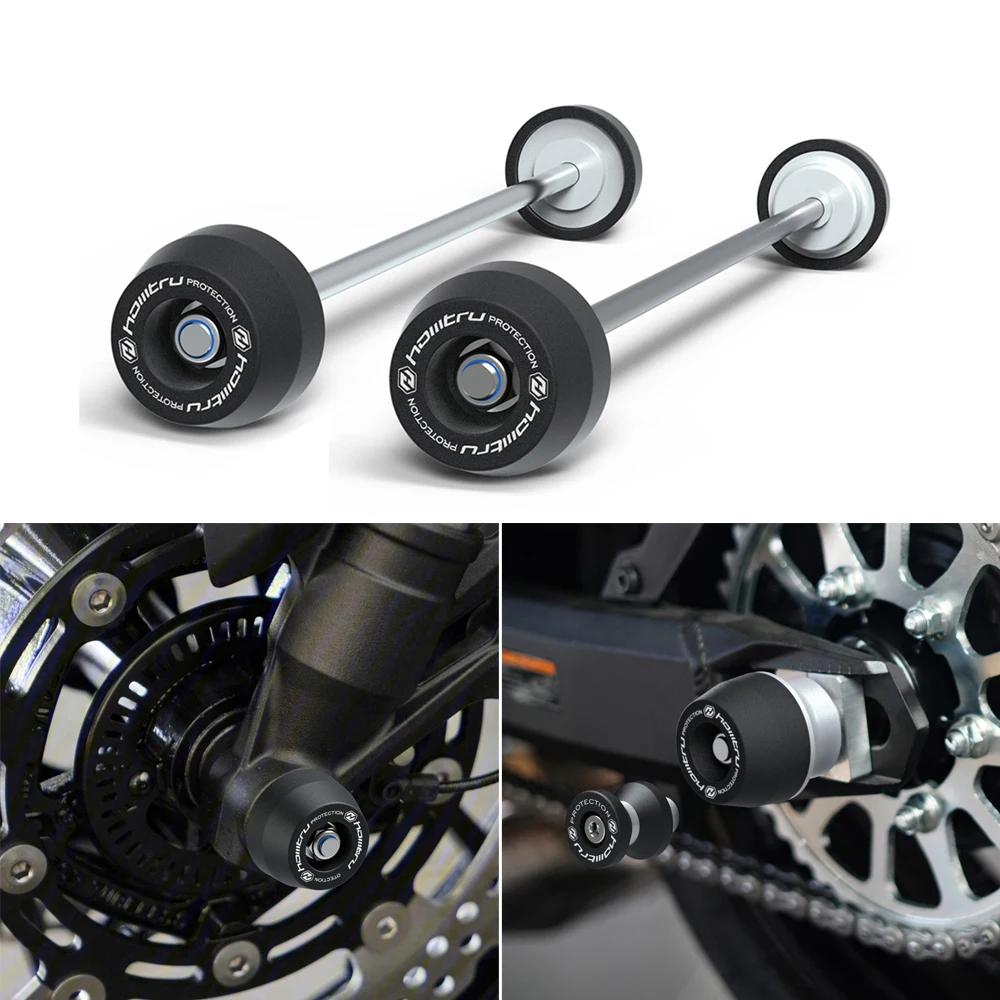

Motorcycle Wheel Spindle Cover Set for DUCATI Monster 821 Dark / Stripe / Stealth