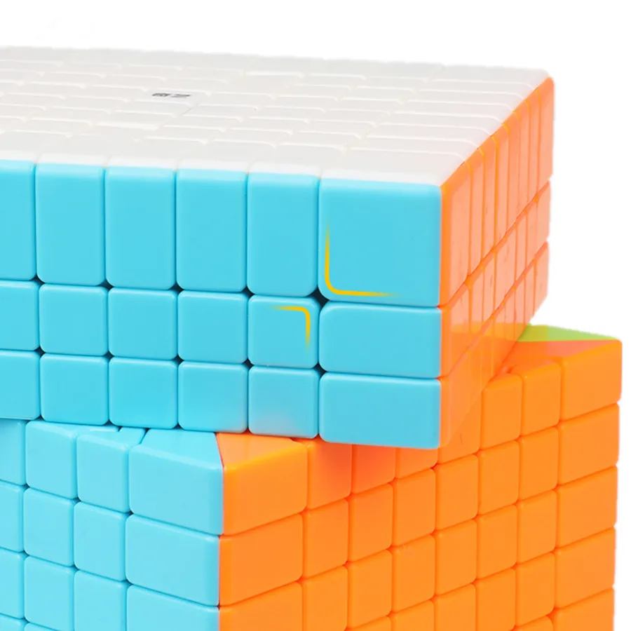 Qiyi 8x 8 скоростной куб без наклеек магический 8X8X8 Головоломка Куб волшебные