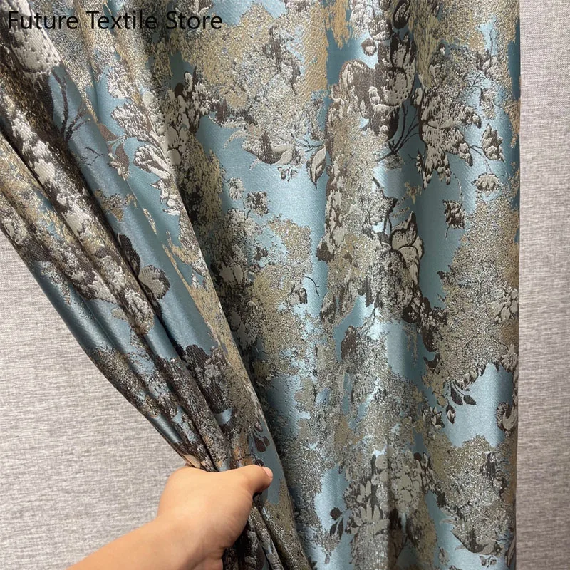 Шторы жаккардовые для гостиной столовой спальни Ретро стиль высокоточные