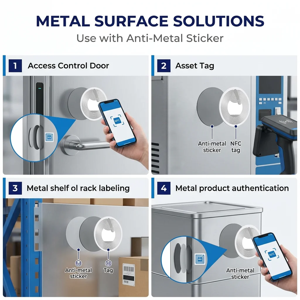 Фото RFID-метка CUID Magic Gen2, блок 0, перезаписываемый UID, клонирование карт M1, 13,56 МГц, NFC-наклейка с защитой от металла, совместима с приложением MCT №4