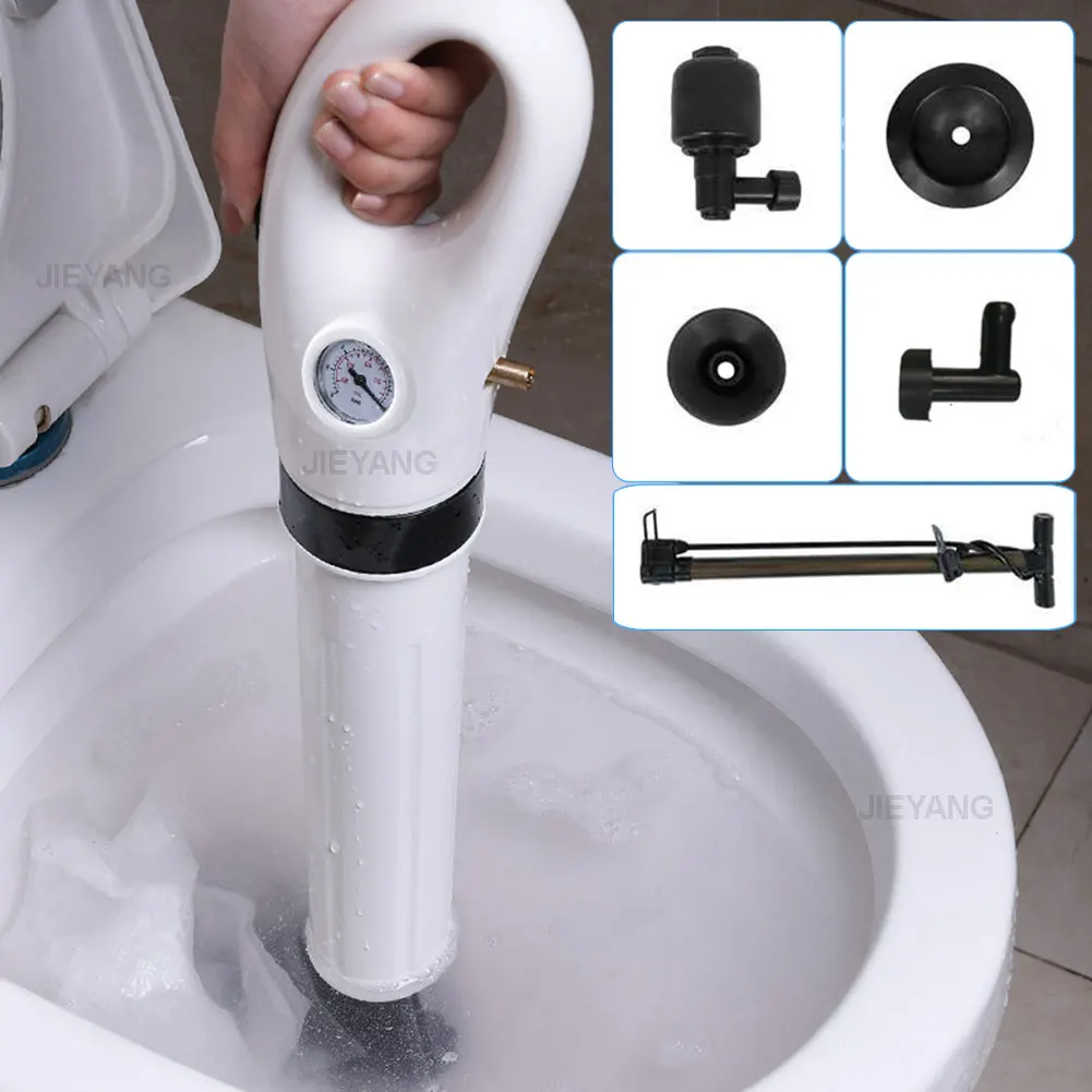 

Глушитель для унитаза, инструмент для удаления засора в канализации, дренажный бластер, ручной пневматический очиститель высокого давления