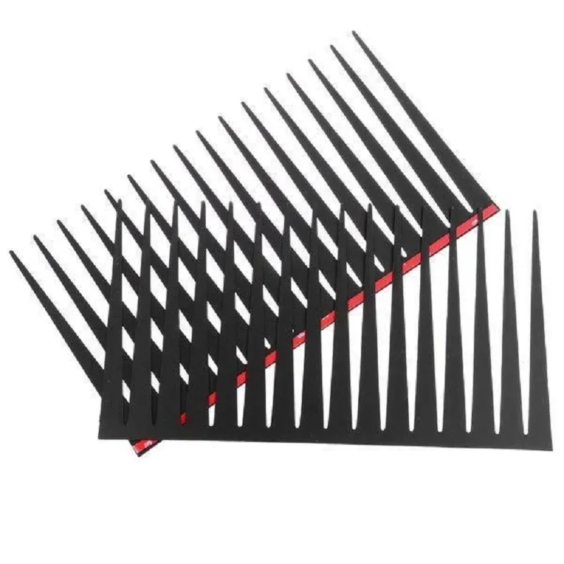 

3D Очаровательные черные накладные ресницы-стикеры для декора фар автомобиля, забавная наклейка, 1 пара