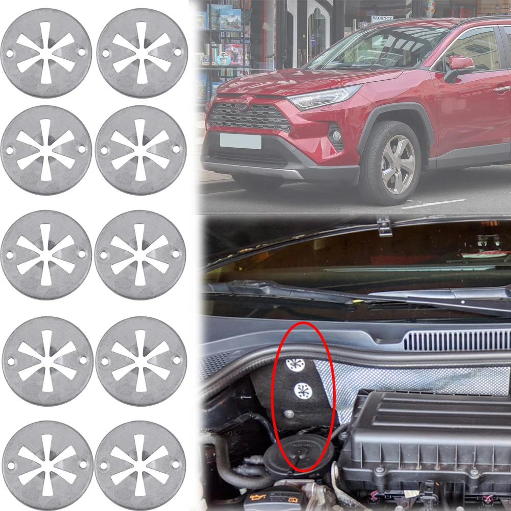 10 шт., автомобильные зажимные прокладки для TOYOTA