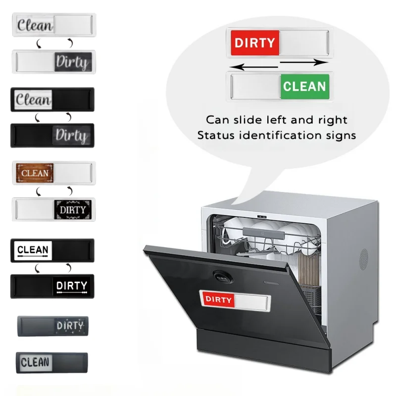 Посудомоечная машина чистый грязный знак советы по чистоте портативный