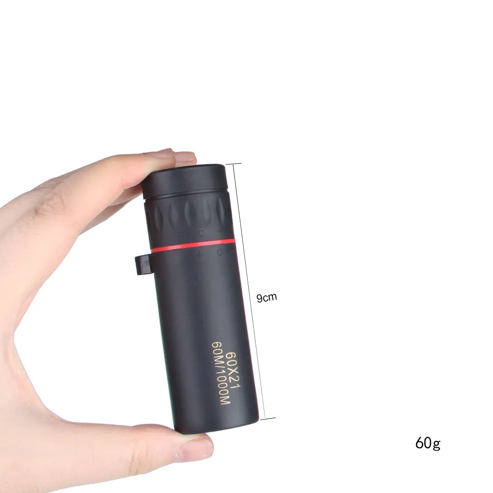 

Компактный монокулярный телескоп 60x21, портативный, для дикой природы, кемпинга, походов, надежный, высокое качество