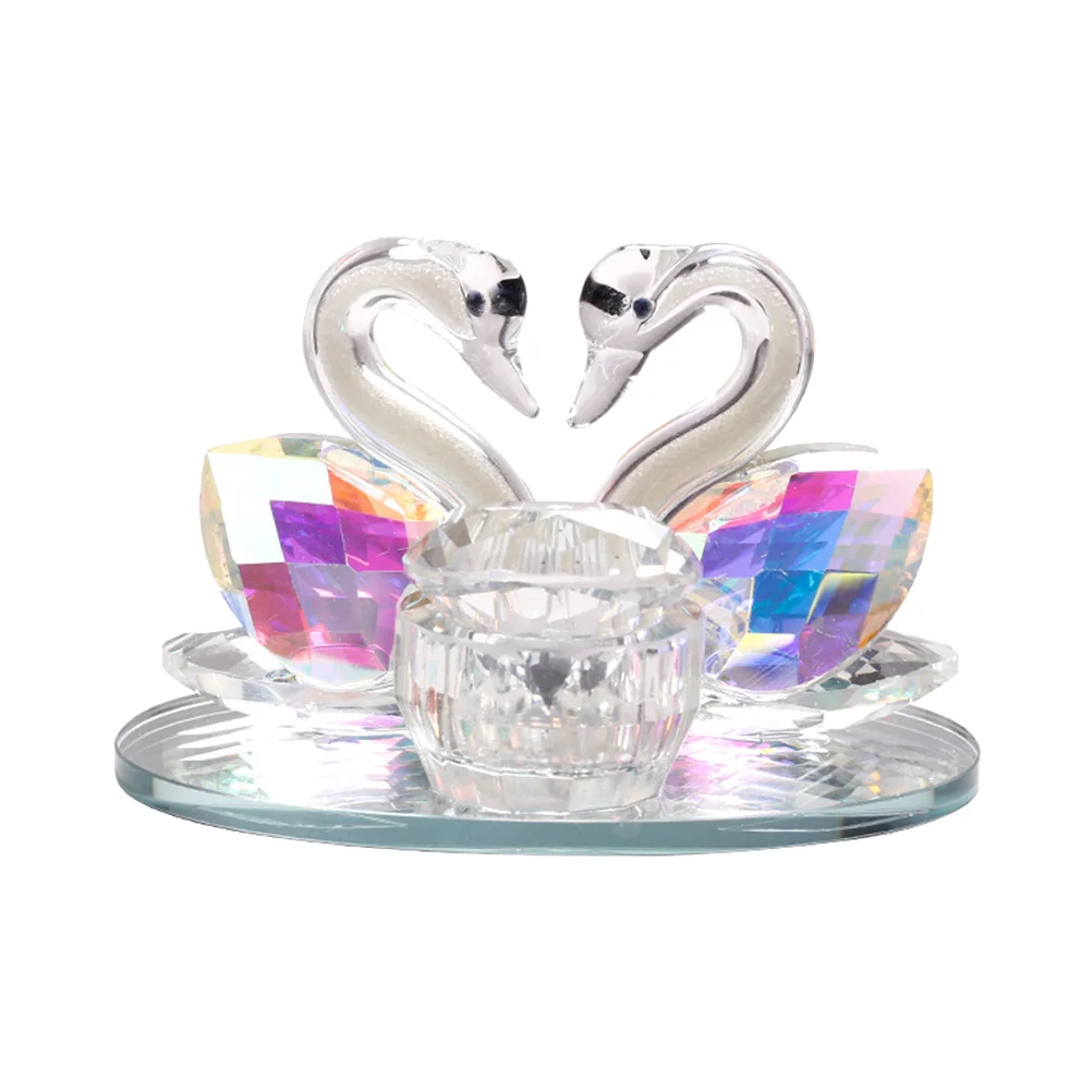 

Nail Cup Crystal Dish Dappen Bowl Manicure Acrylic Holder Container Cap Brushes Nails Swan Pen Decor Home Figurines Bowls Tint