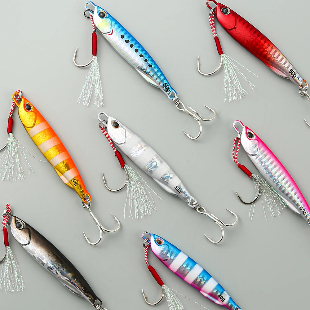 Купи 2021 Japen Metal Cast Jig Spoon 10/15/20/30/40/50g Shore Casting Jigging Fish Sea Bass Fishing Lure Artificial Bait Tackle за 73 рублей в магазине AliExpress