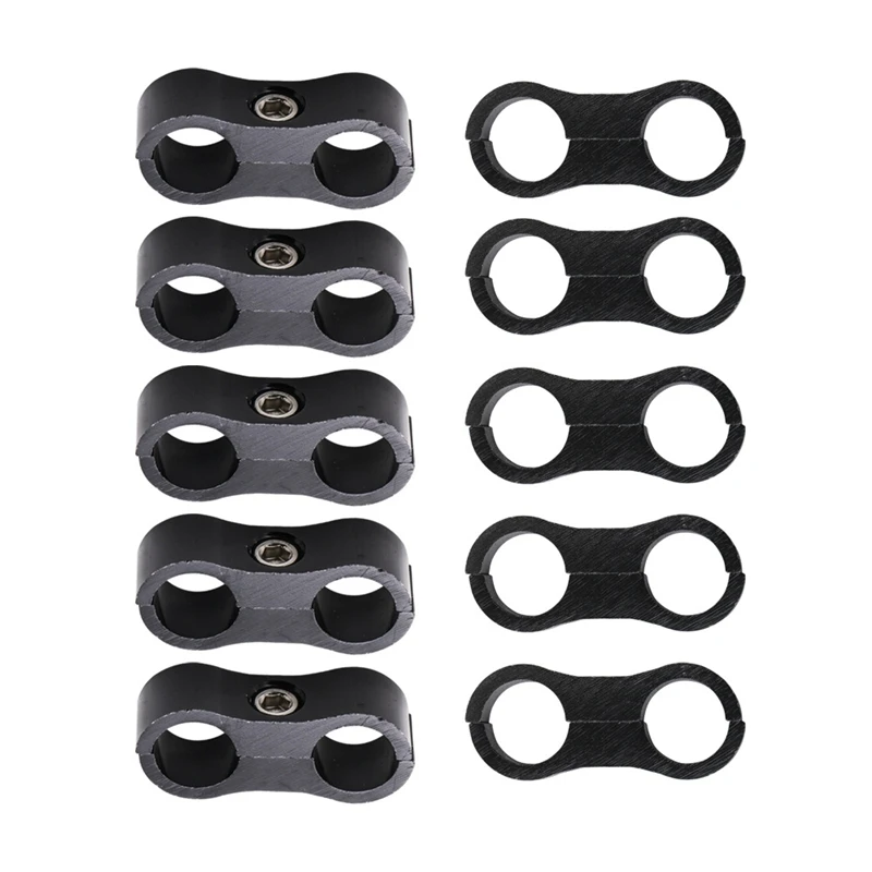 6AN сепаратор для шланга крепежные зажимы топливной линии алюминиевый переходник