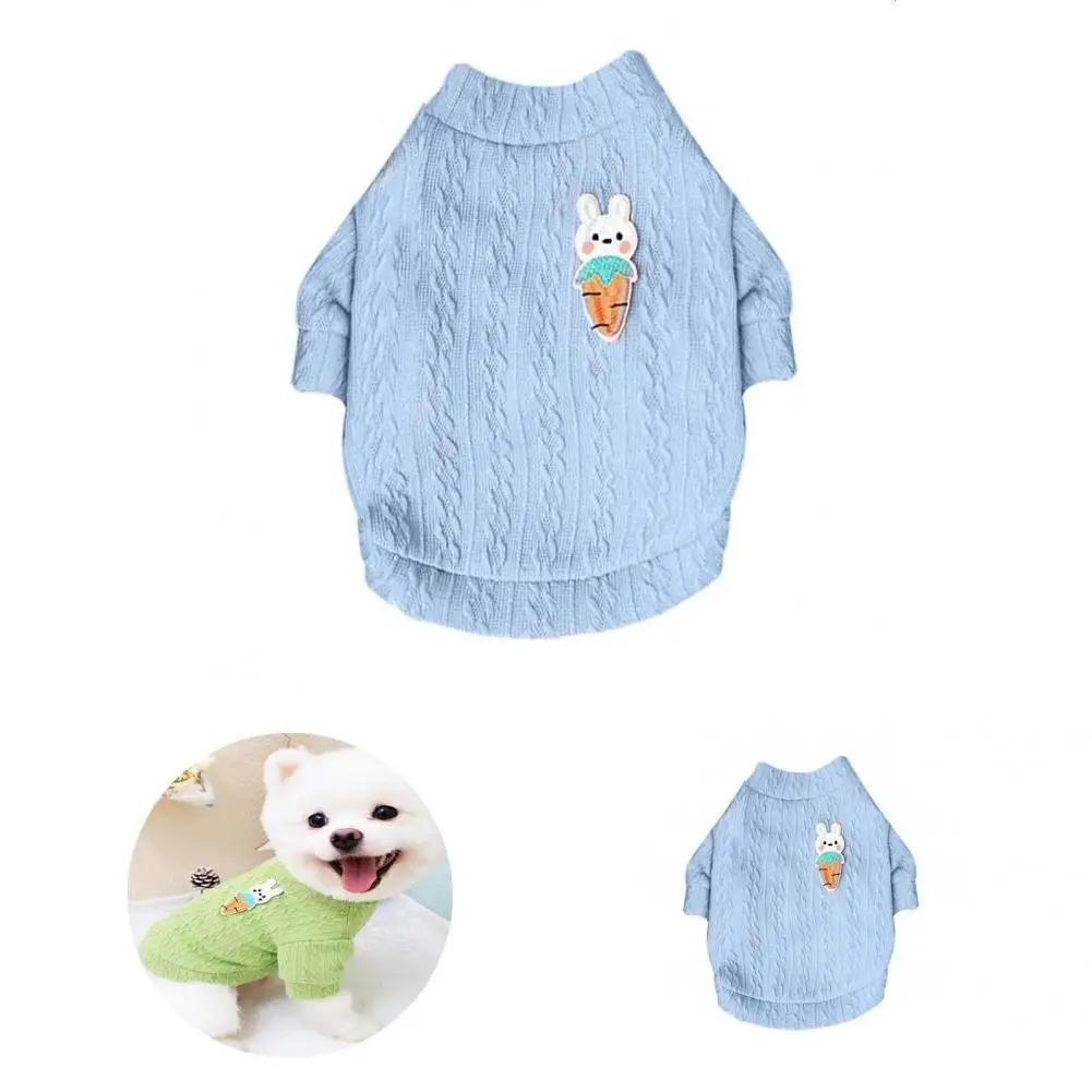 

Восхитительная универсальная одежда для щенков с мультяшным рисунком кролика для улицы