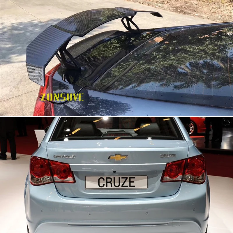 

Подходит для Chevrolet Cruze Daewoo Lacetti Premie 2009-2014, комплект аксессуаров: спойлер, заднее крыло, корпус из АБС-пластика