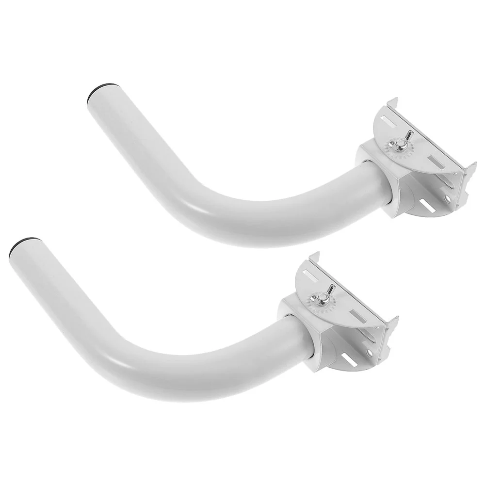 

2 Pcs Mount Wireless Access Points Stainless Steel Electronics Pole Outside Antenna Installation