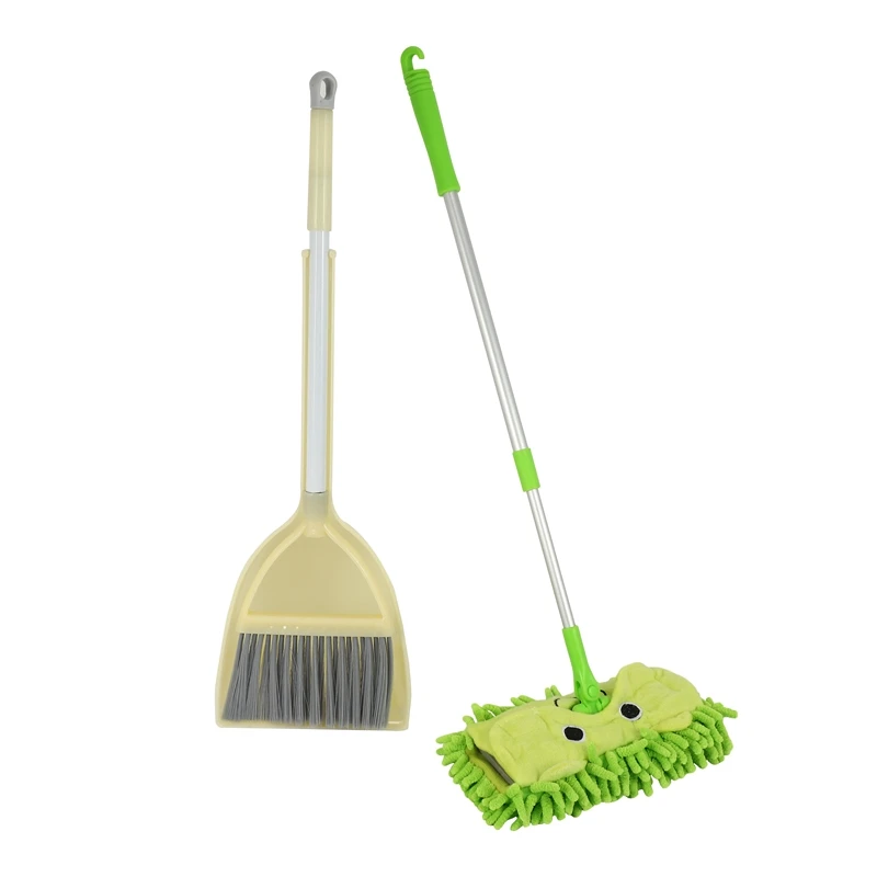 

Children's Cleaning Kit Set Of 3, Children's Housekeeping Cleaning Kit Cartoon Children's Toys Cleaning Game Toys Included. Broo