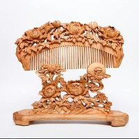 wooden handicrafts customized table furnishings solid wood furnishings retro handmade wood carvings creative household gifts