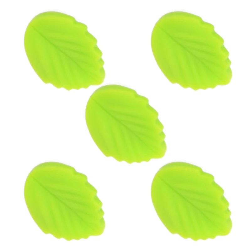 

New Cartoon Leaf Daisy Shape Baby Teether Silicone Beads Soother Molar Teething Nursing Toy for Newborn Infant Shower Gifts
