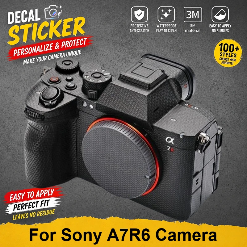 Фото Наклейка PrizMo Skin для камеры Sony A7R6, защитная пленка для камеры Sony ILCE-7R6, защитный чехол 7R VI Skinl №1