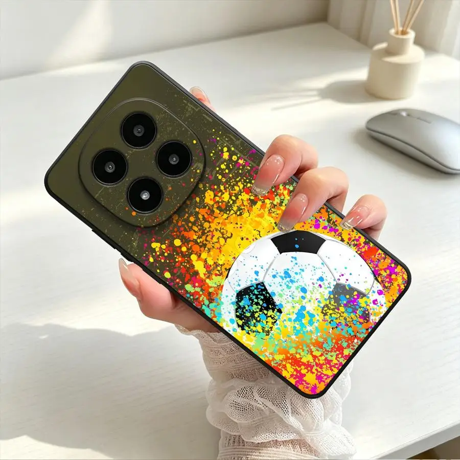 Фото Чехол для телефона Xiaomi Redmi Note 15 12 11 14 13 Pro Plus K80 A3 A4 A5 A1 10 12C 13C 9 8 7 14C с дизайном «Красочные брызги краски» №4