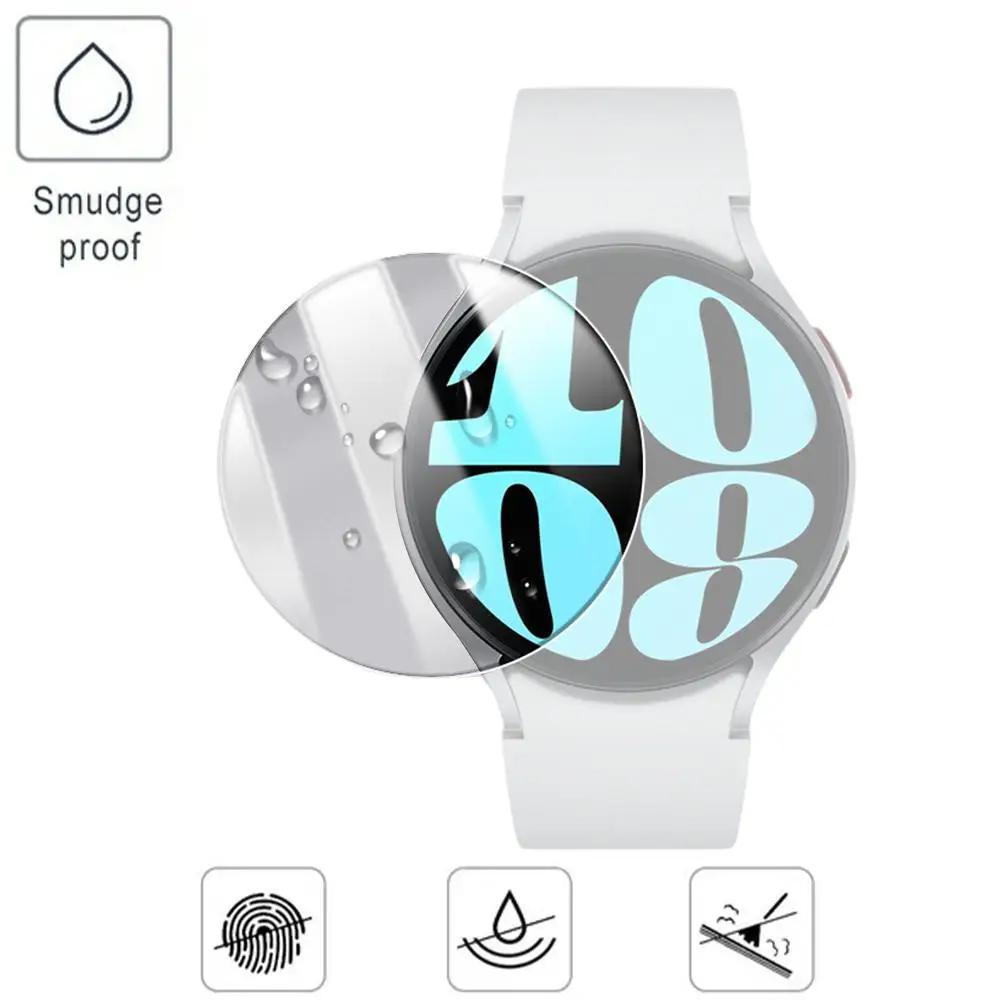

Screen Protector for Samsung Galaxy Watch 6 40/44mm Classic 43/47mm Tempered Glass Protection for Galaxy Watch 6 Glass Film M5Y2