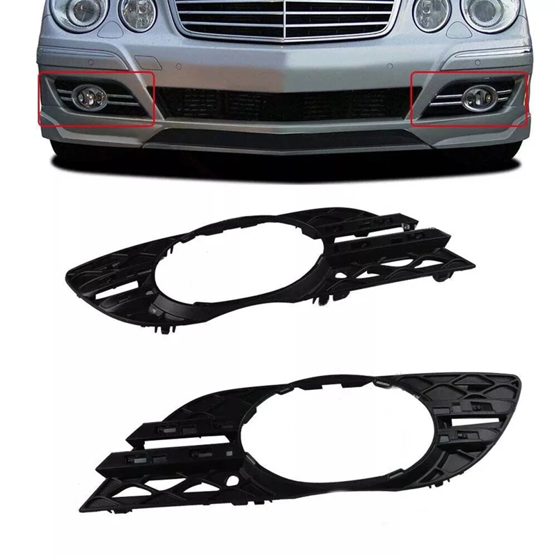 Комплект накладок противотуманных фар для Mercedes Benz W211 E Class 2007-2009 гг. 2118850822 2118850922
