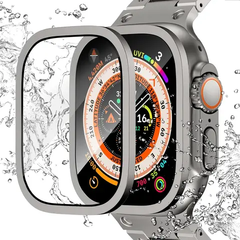 Ремешок из нержавеющей стали для Apple Watch Ultra 49 мм  I LOVE LUO