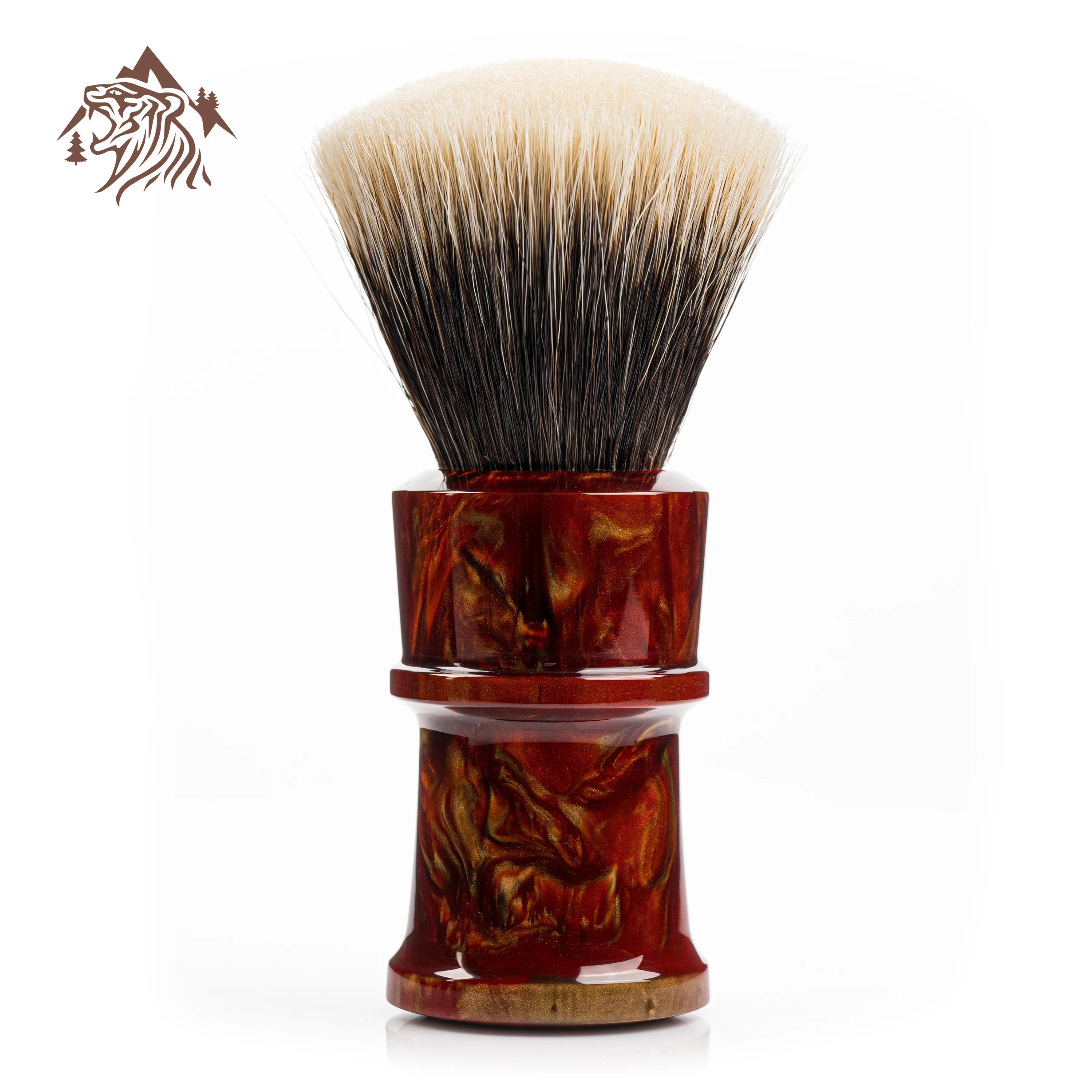 

OUMO BRUSH- Fortress（L）- Ragnarok shaving brush handle【only handle】