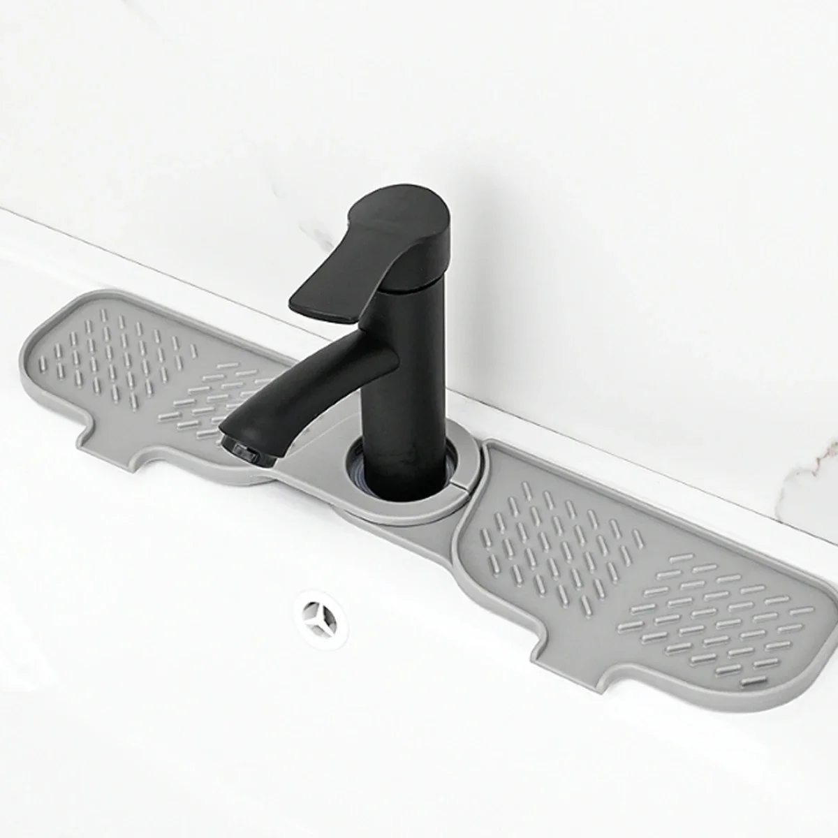 

Силиконовый коврик для раковины 42x10 см