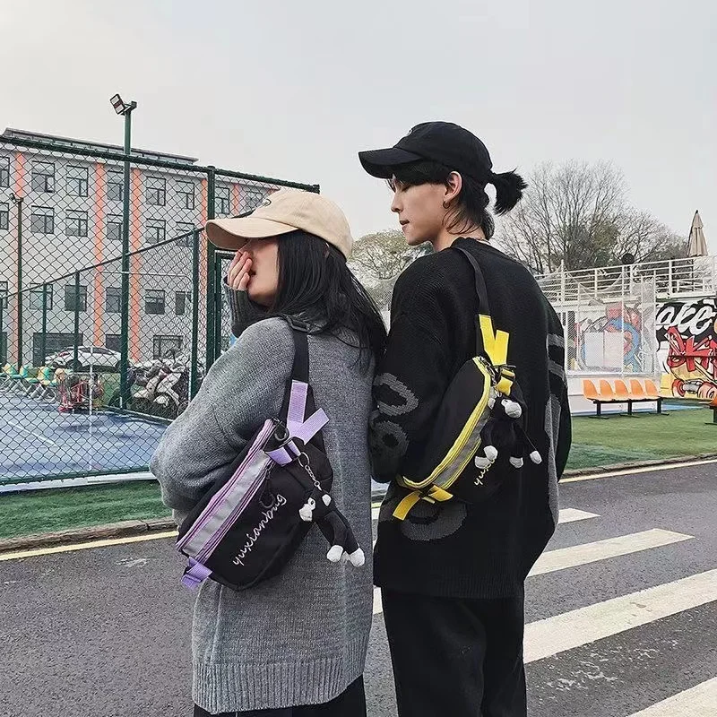 Рисунок 5 - Вместительная холщовая нагрудная сумка через плечо