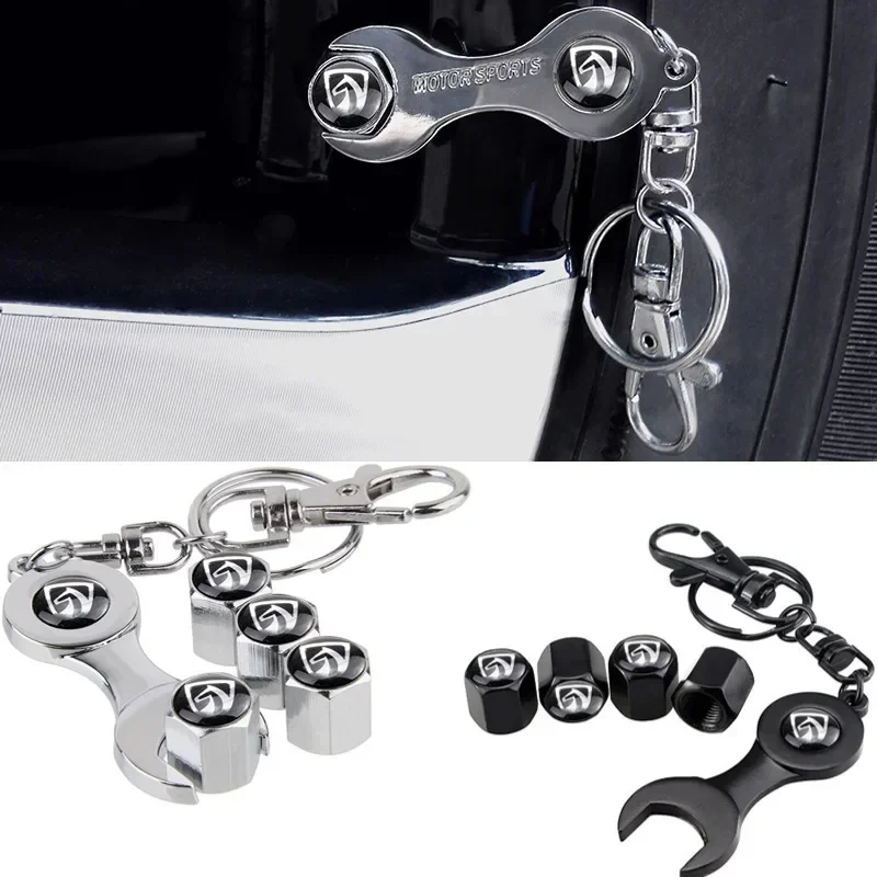 Автомобильные аксессуары из сплава колпачки для штока клапана Baojun Logo 360 E200 560 630 710