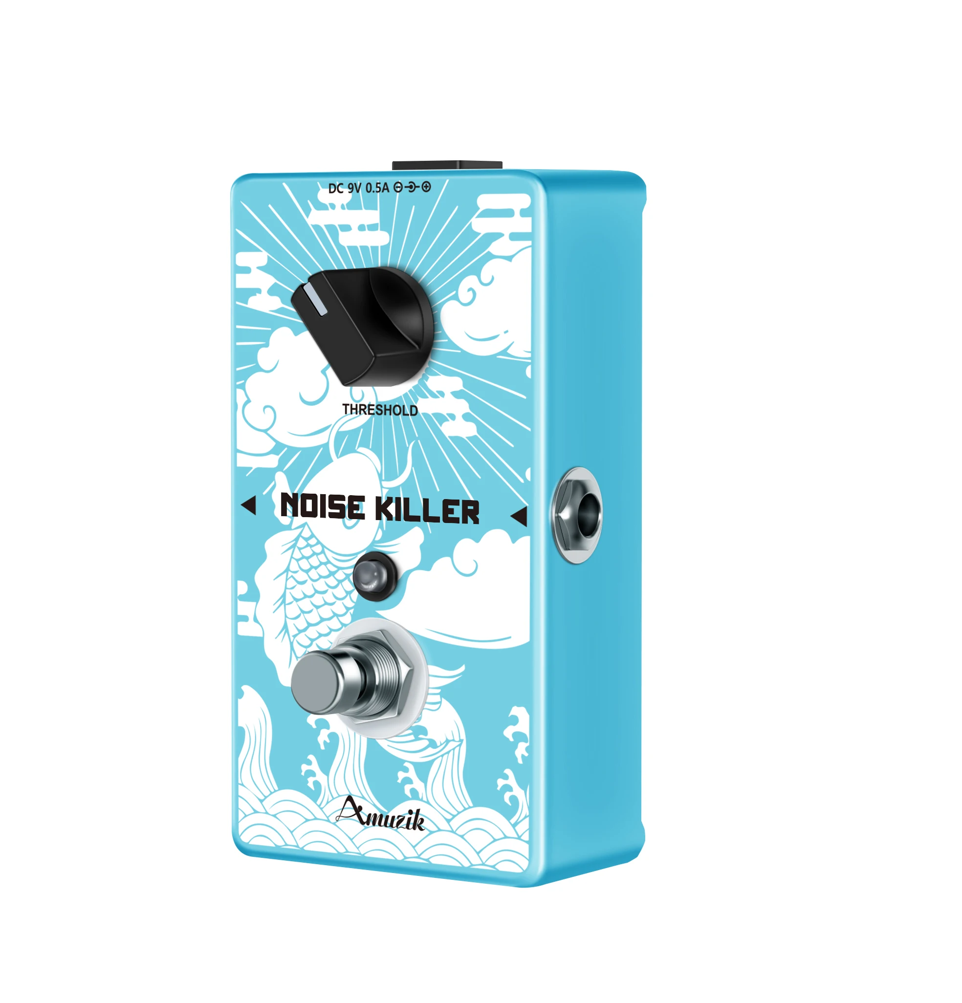 Amuzik Noise Killer Effect Pedal For Electric Guitar &Bass Ture Bypass Under Lowest Price&Highest Quality To Provide Clear Sound enlarge