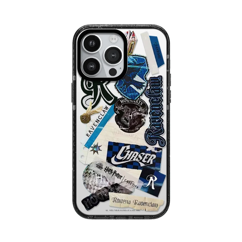 Модный акриловый чехол для телефона с маркировкой Sticky Note Puzzle Ticket Stamp MagSafe iPhone 16 12 14