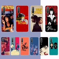 pulp fiction movie poster phone case for samsung s21 a10 for redmi note 7 9 for huawei p30pro honor 8x 10i cover