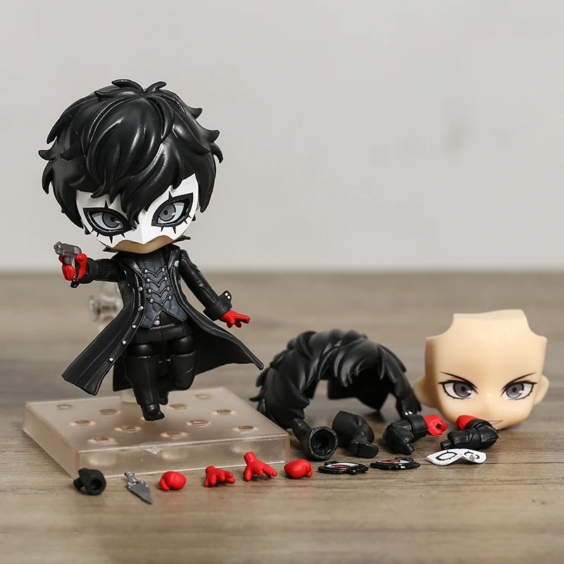 P5 Persona 5 Joker 989 фигурка героя Милая модель настольные украшения кукла подарок |