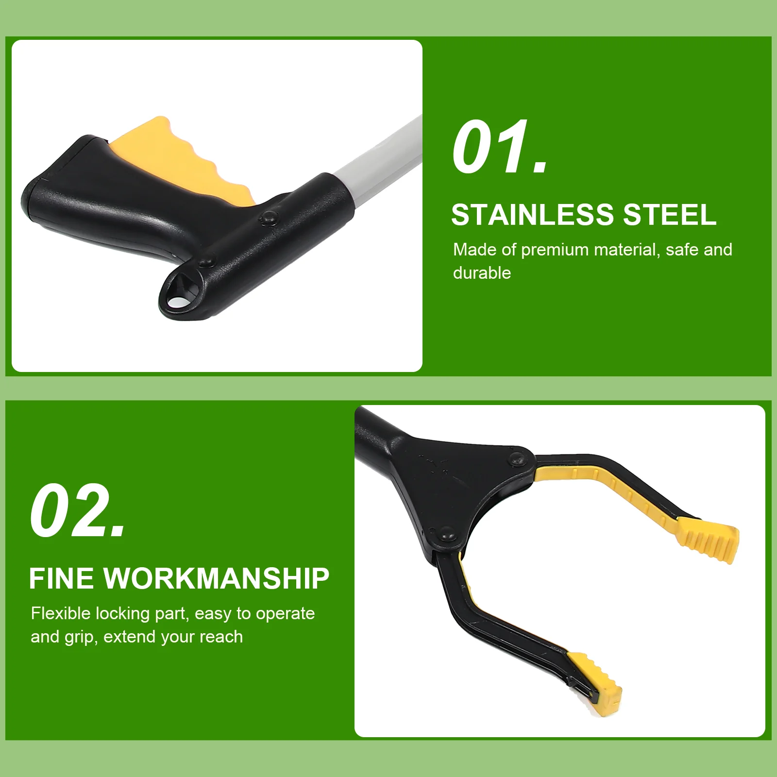 Инструменты для мусорного бака зажим мусора пикапа сборщик из алюминиевого