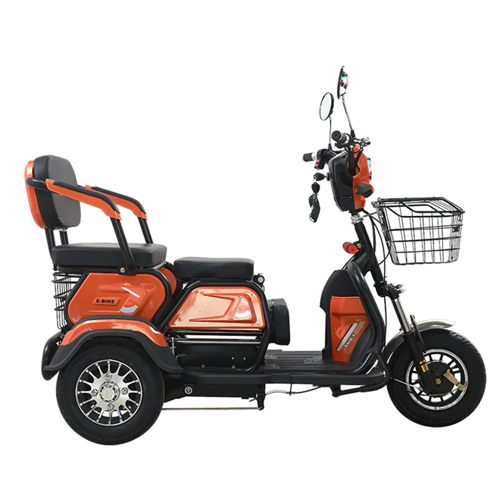 

Comfort Seat Electric Trike Three Travel Modes Means Of Transportation Intelligent Differential Dual Drive Motor Auto Tickshaw