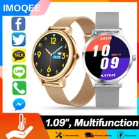 2022 new smart watch women mk6 heart rate blood pressure information remind sport multifunctional waterproof smartwatch