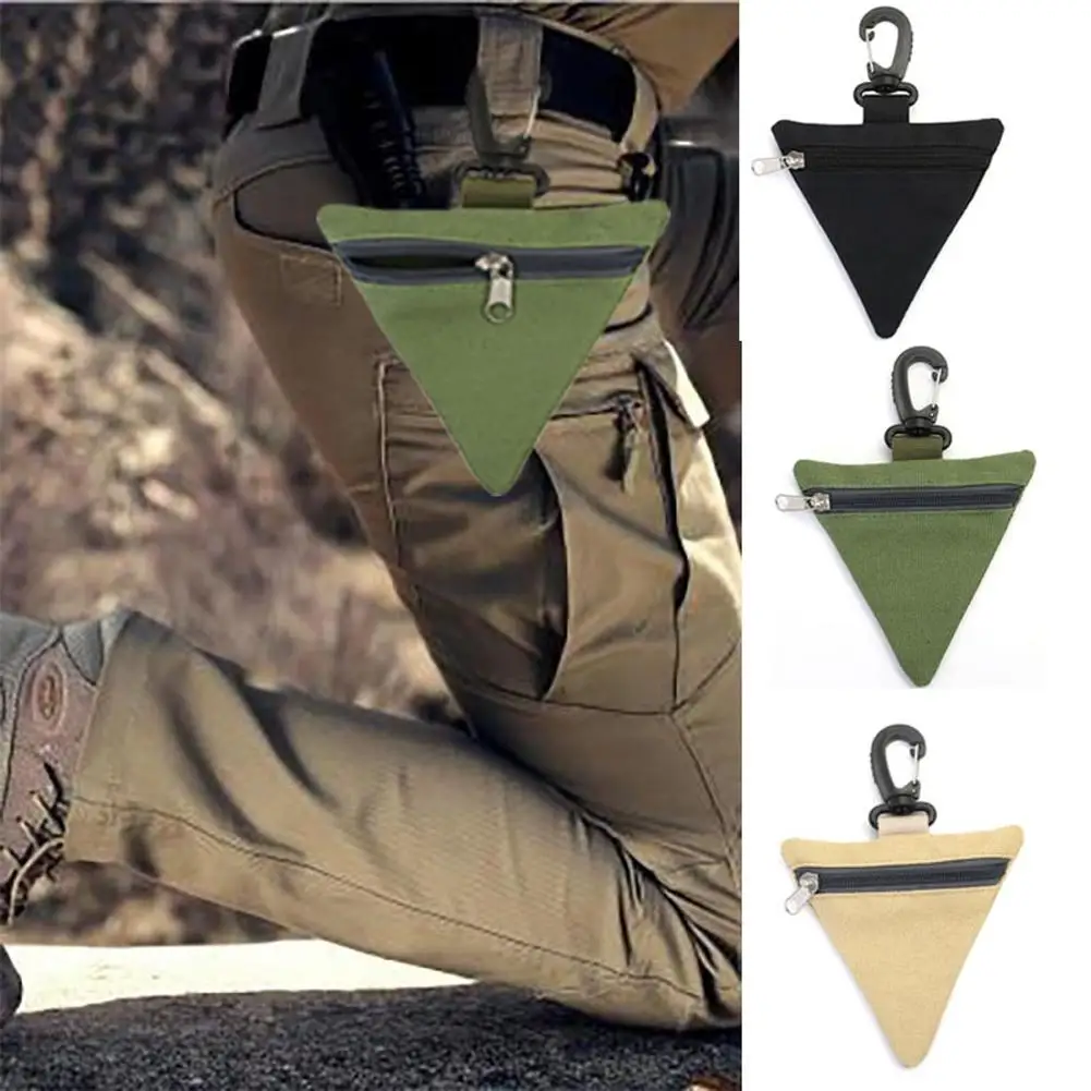 

YOUZI Portable Tactical Waist Pockets Oxford Cloth Triangle Bag Edc Tool For Outdoor Running Camping Hiking