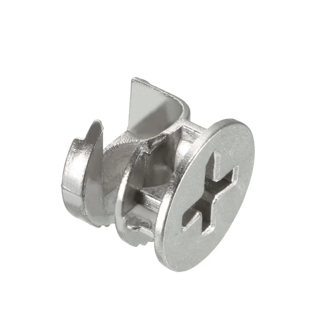 Uxcell новинка Лидер продаж 10 шт. боковое соединение мебели 15x12 мм кулачковый фитинг