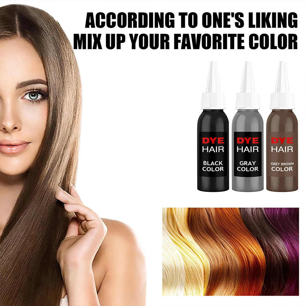 

Fast Color Hair Dye Unisex Punk Style Permanent Hairs Cream Safe Long-Lasting Beauty Tool Hairs Coloring for Home Use
