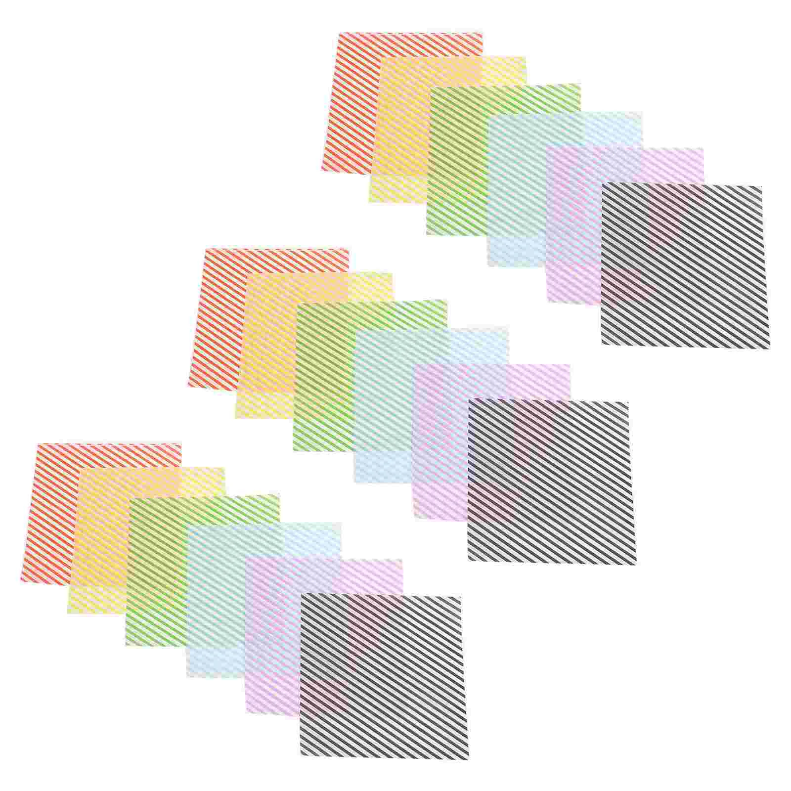 

120 Sheets Chip Fryers Sandwich Paper Wrap Deli Packing Food Wrapping Household Greaseproof Chips Cake Papers Colored