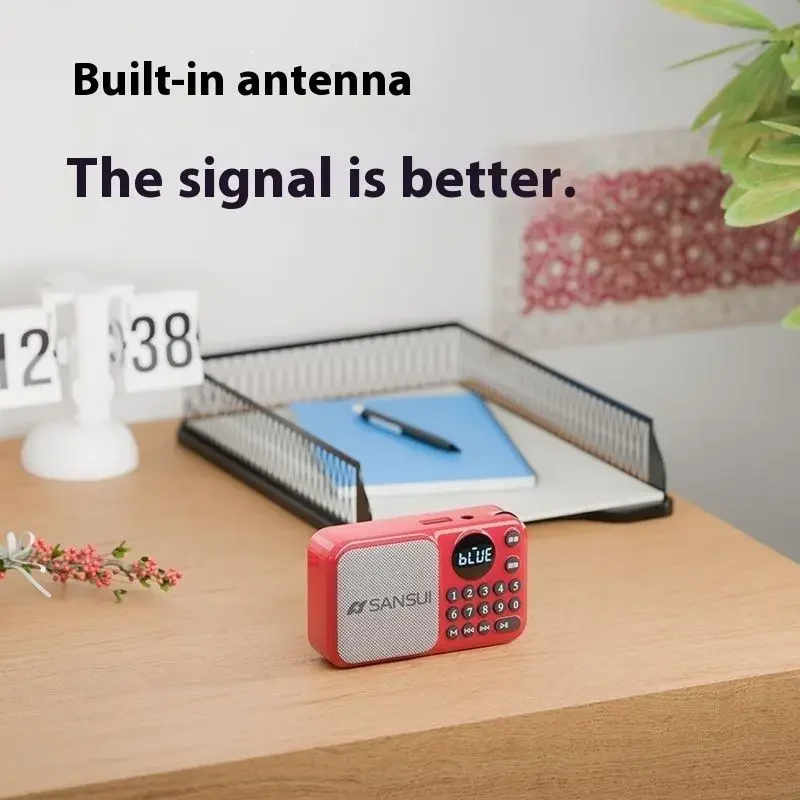 SANSUI U1 Открытый портативный многофункциональный Walkman FM-радио Bluetooth-динамик MP3-плеер поддерживает наушники для записи (art.: 3920d2cfe313e) - 3920d2cfe313e