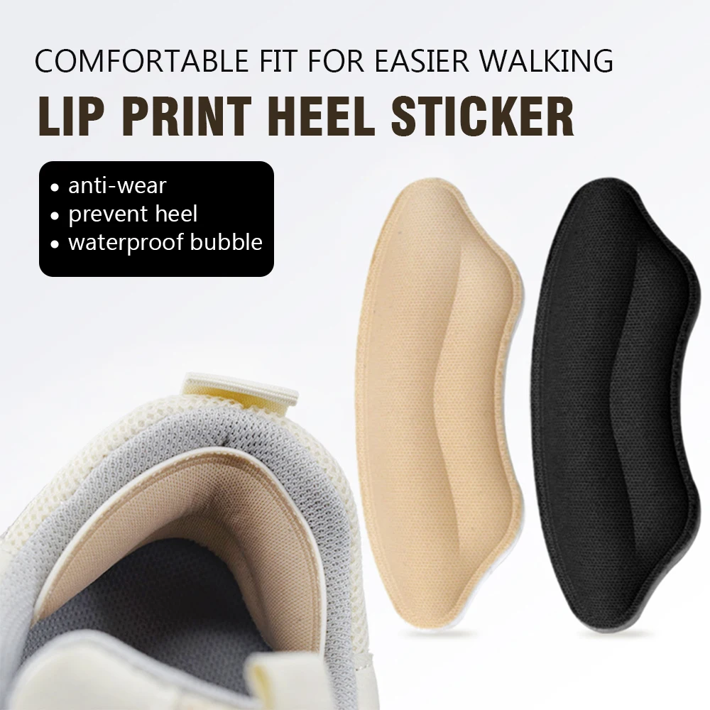 

Sneakers Heel Stickers Soft and Comfortable Wear-resistant Anti-drop Heel Stickers Thicker Adjustable Half-size Pads Stickers