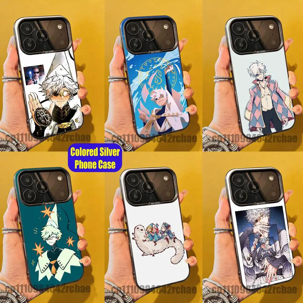 Фото Чехол для телефона Qifrey WHA Witch Hat Atelier для iPhone 14, 16, 12, 15, 13, 17, 11, E, Pro, Max, Plus, Air, Mini, DIY, цвет серебристый, корпус DIY №1