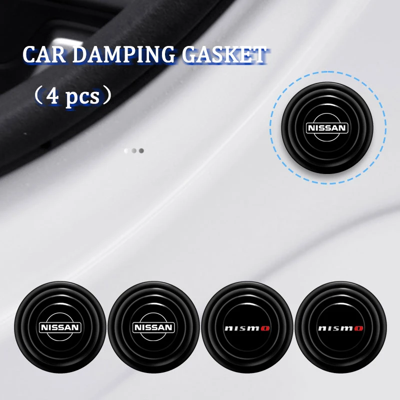 2/4/8 шт. противоударная подушка для двери автомобиля Nismo Nissan Xtrail Qashqai Note Juke Sentra Patrol