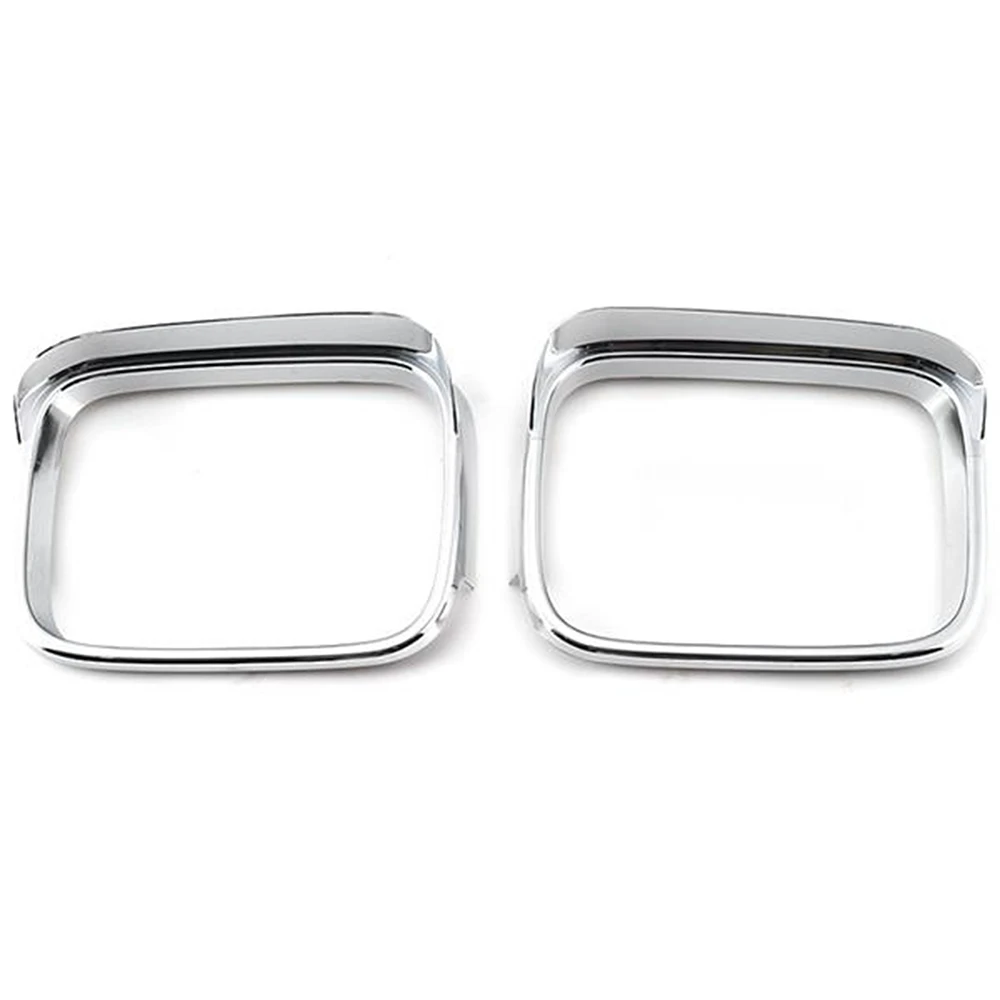 

Rearview Mirror Cover Trim Rain Eyebrow Shield Shade Decoration Frame Sticker for Jeep Renegade 2015-2021 Accessories