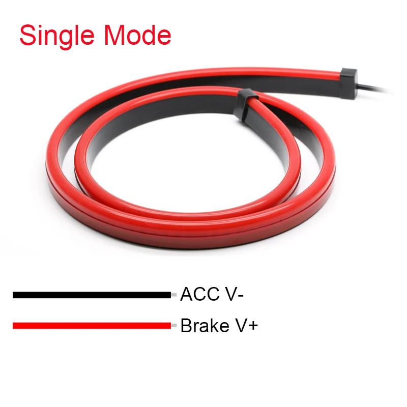 Универсальный светодиодный стоп светильник сигнал 100 см с высоким креплением