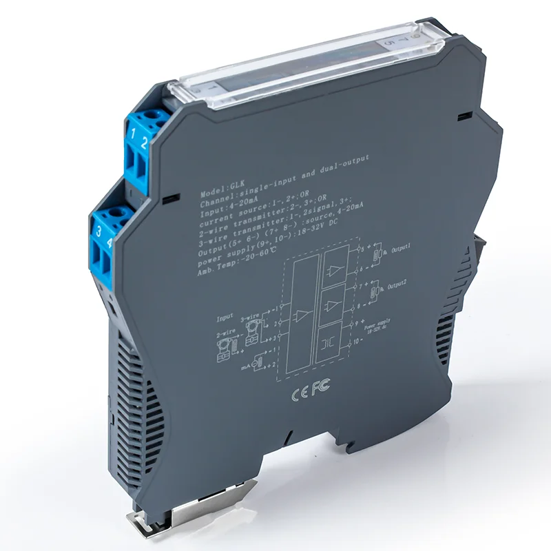 

Интеллектуальная изоляция сигнала 4-20 мА 0-10 в 0-5 в вход 1 в 4 Выход изолятор сигнала разветвитель сигнала