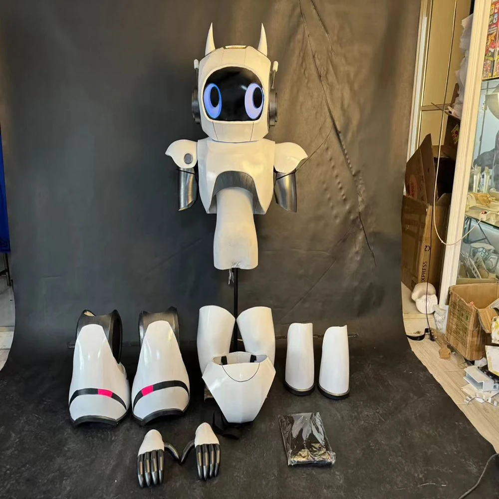 Робот девочка Броня ночной клуб бар светодиодный костюм фотосессия событие