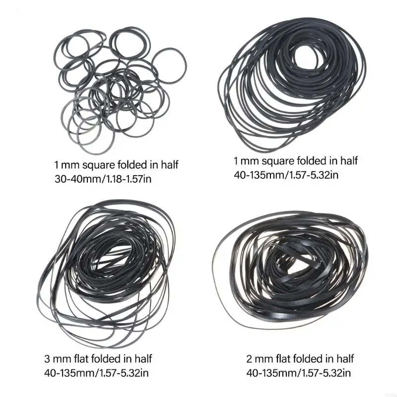 Комплект резиновых ремней 96BA для регистраторов